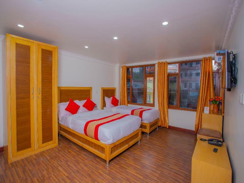 Oyo 318 Hotel Pancha Buddha Катманду Экстерьер фото